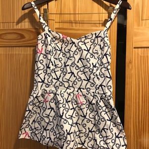 Lilly Pulitzer Gardenia Anchor Tank